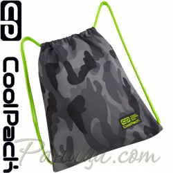 Спортна торба Cool Pack Sprint Camo Green Neon 90452 Спортна торба Cool Pack Sprint Camo Green Neon 90452